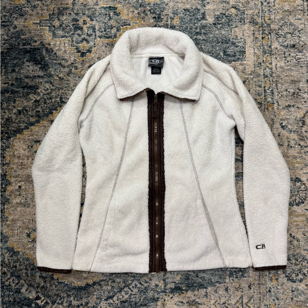 Women's White Faux fur Jacket